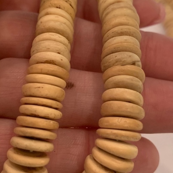 💐5/25 Natural wood double strand spike unique statement - Picture 4 of 7